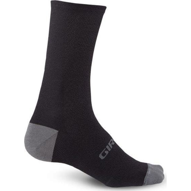 Giro Skarpety GIRO HRC + MERINO WOOL black charcoal roz. L (43-45) (NEW)