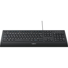 Logitech K280e for Business keyboard USB QWERTY US International Black