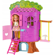 Mattel Lalka Barbie Chelsea Domek na drzewie + akcesoria