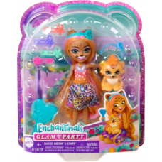 Mattel Lalka Deluxe Enchantimals Gepard