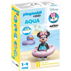 Playmobil Zestaw z figurką 1.2.3 Disney 71416 Myszka Minnie i wycieczka na plażę