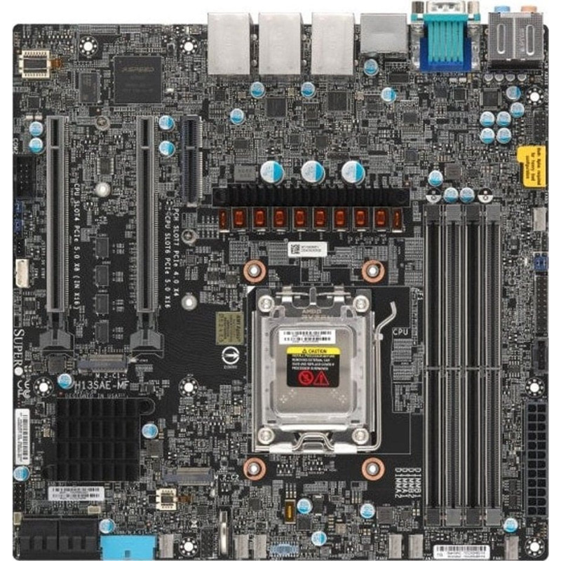 Supermicro Płyta główna SuperMicro Supermicro Mainboard H13SAE-MF micro-ATX Sockel AM5 Bulk