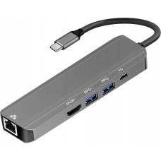 ART Adapter USB Art ART ADAPTER USB-C male / HDMI female 4K 60Hz / 1x USB3.0 / USB-C ALU 15cm oem