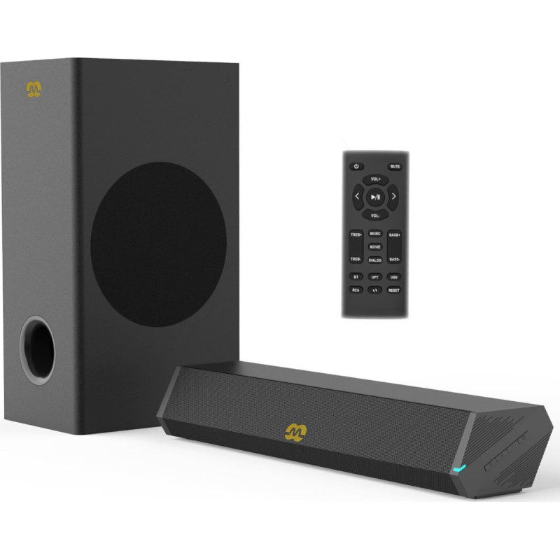 Mozos Głośniki komputerowe Mozos Głośnik Soundbar MOZOS GS-BAR BT z subwooferem