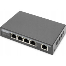 Digitus DIGITUS 4-Port Gigabit 4PPoE Extender, 802.3at, 60 W