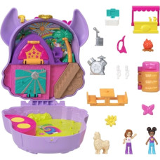 Mattel Polly Pocket Kompaktowy zestaw Biwakowa Lama HKV33(FRY35)