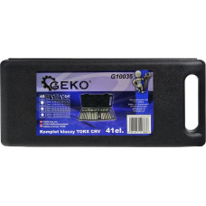 Geko Kpl.kluczy torx CRV 41el. plastic box (10)