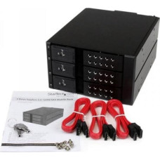 Startech Macierz dyskowa StarTech HDD ACC StarTech 3 Bay Mobile Rack Backplane