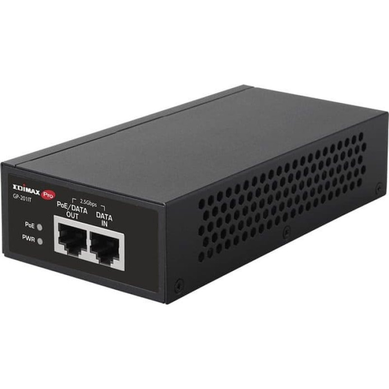 Edimax Edimax GP-201IT adapter PoE 2.5 Gigabit Ethernet, Fast Ethernet, Gigabit Ethernet