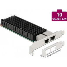 Delock PCI Express x8 Karte 2 x RJ45 10 Gigabit LAN X540