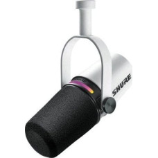 Shure Mikrofon Shure Shure MV7+-W - Mikrofon lektorski/wokalny ze złączem XLR/USB-C Biały