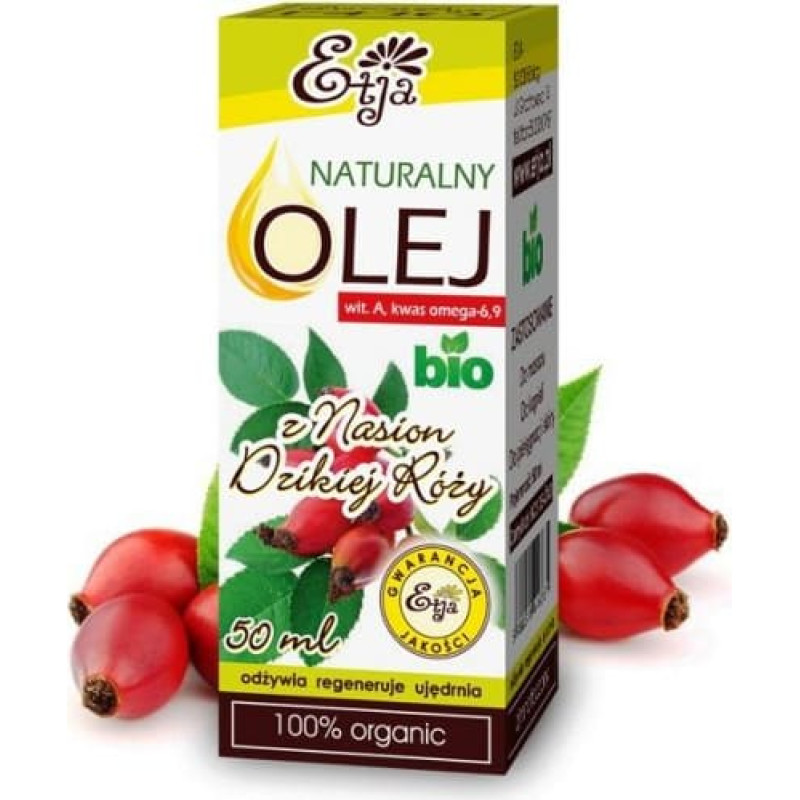 Etja Olej z Nasion Dzikiej Róży BIO, 50ml