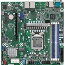 Asrock Płyta główna ASRock Płyta główna ASRock E3C252D4U 1x LGA1200 Intel Xeon E-23XX C252 (4xDIMM SATA 1xM.2 2x1GbE IPMI)