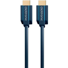 Clicktronic Kabel Clicktronic HDMI - HDMI 1m granatowy (40988)