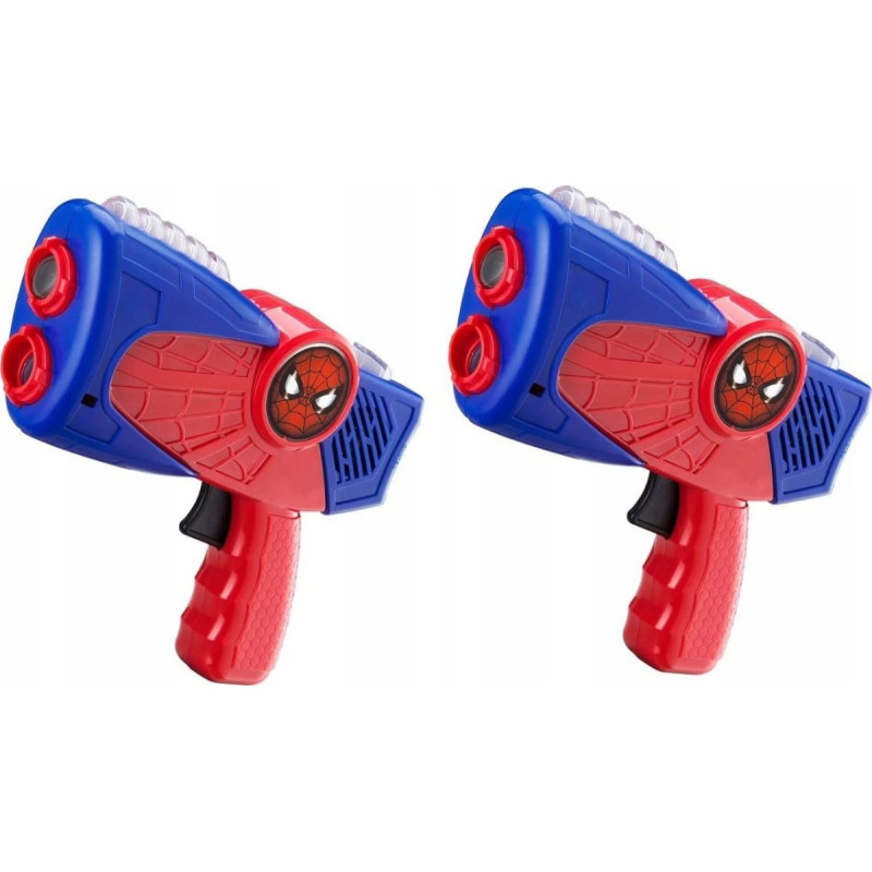 Ekids 2x Blaster Pistolet Zestaw Pistolety Ir Na Podczerwień Spider-man Spiderman / Sm-174.ueev0