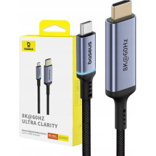 Baseus Kabel Baseus Kabel Baseus USB-C / HDMI 2.1 8K 60Hz 1.5m czarny