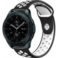 Beline Beline pasek Watch 20mm Sport Silicone czarno-biały black/white box