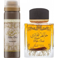 Lattafa LATTAFA DUO PURE OUDI (M/W) EDP/S 100ML + PERFUMED SPRAY 50ML