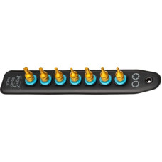 Hazet Zestaw narzędzi Hazet Hazet SmartRail 1/4 socket wrench 8500-SR/7, 7-piece (black, T20 - T30 / 3 - 6mm, short)