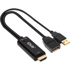 Club 3D Adapter AV Club 3D DisplayPort - HDMI czarny (CAC-1331)