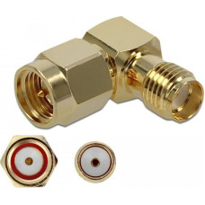 Delock HF Adapter SMA Stecker zu SMA Buchse 90deg 10 GHz Delock