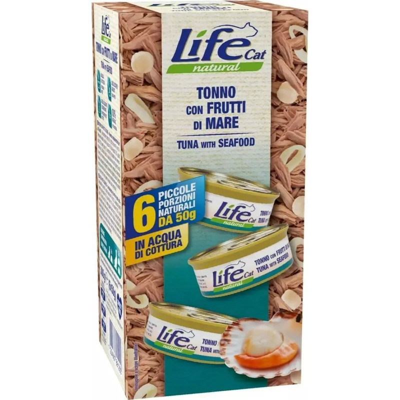 Life Pet Care Life Cat Karma Dla Kota Tuńczyk Owoce Morza 6x50g