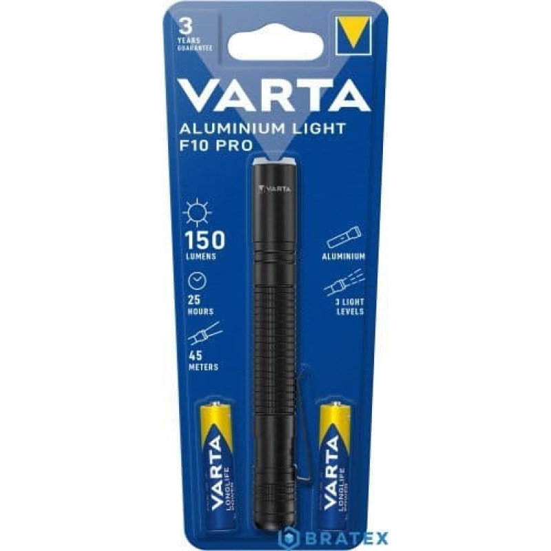 Varta Latarka Varta VARTA Aluminium Light F10 Pro