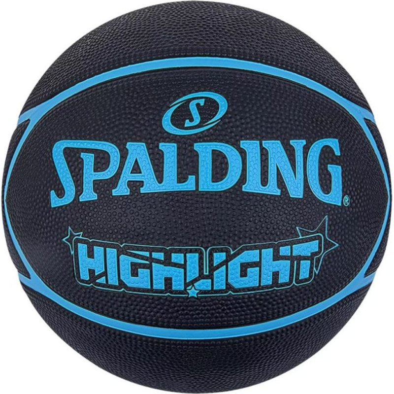 Spalding Spalding Highlight Ball 84356Z Czarne 7