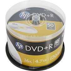 HP HP DVD+R | 4.7GB | x16 | cake 50 | 12cm | bez moÅ¼liwoÅci nadruku