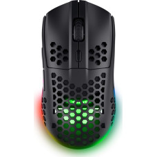 Trust Mysz Trust TRUST bezdrátová myš GXT 929 Helox Lightweight, RGB, Černá