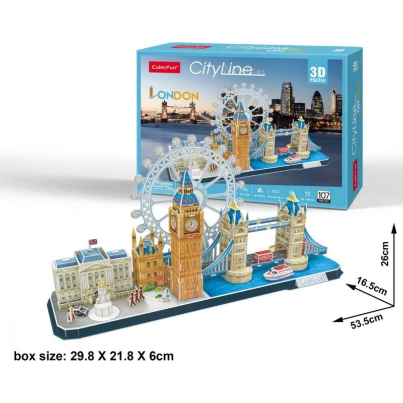 Dante Puzzle 3D City Line London 20253