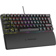 Rampage Klawiatura Rampage Rampage Klawiatura Mechaniczna PLOWER K60 Blue RGB