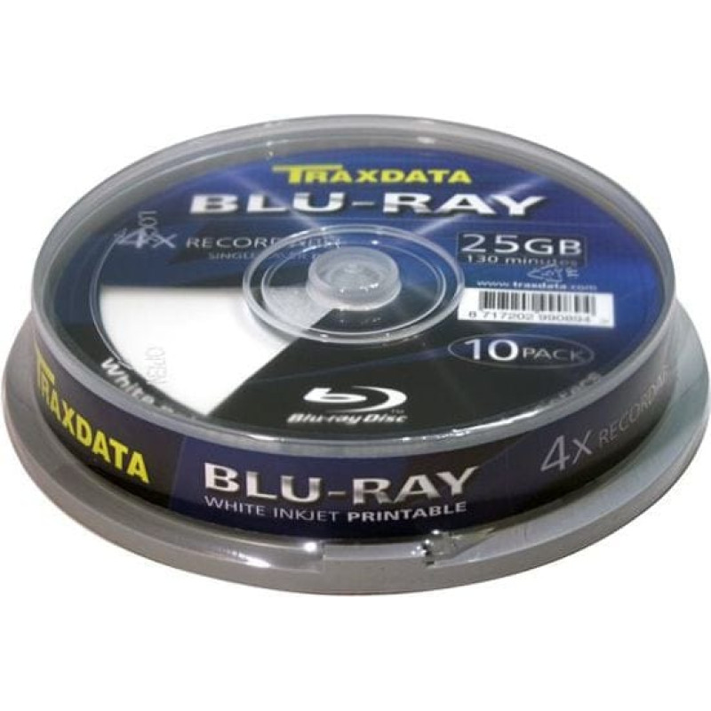 Traxdata BD-R 25 GB 4x 10 sztuk (90L753ITRA006)