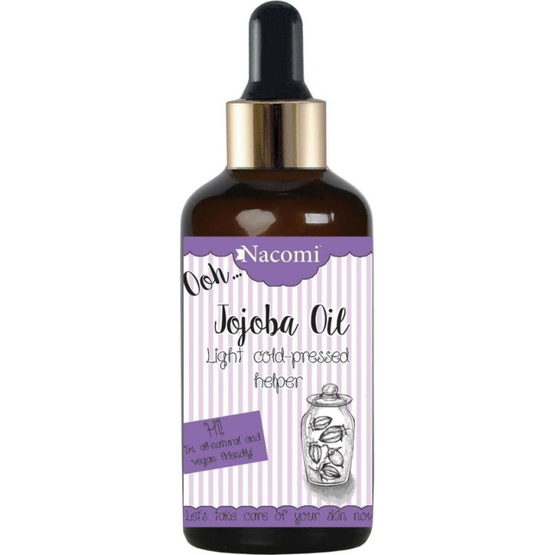 Nacomi Olej do ciała Jojoba Oil z pipetą 50ml