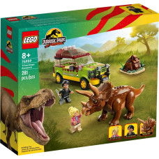 Lego 76959 Jurassic World Triceratops-Forschung