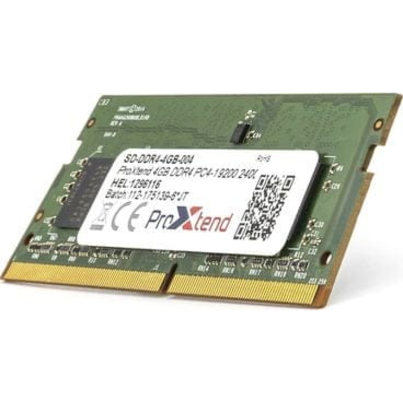 Proxtend Pamięć do laptopa ProXtend SODIMM, DDR4, 4 GB, 2400 MHz, CL17 (SD-DDR4-4GB-004)