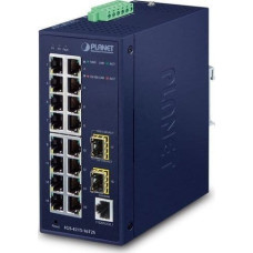 Planet Switch Planet IP30 Industrial L2/L4 16-Port