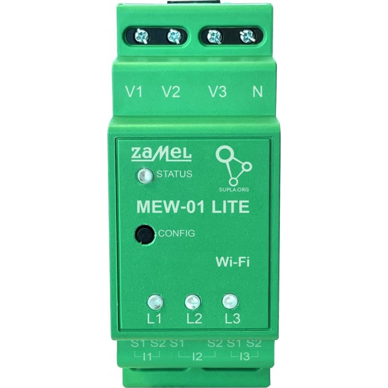 Zamel MONITOR ENERGII ELEKTRYCZNEJ MEW-01/LITE SUPLA TRÓJFAZOWY ZAMEL