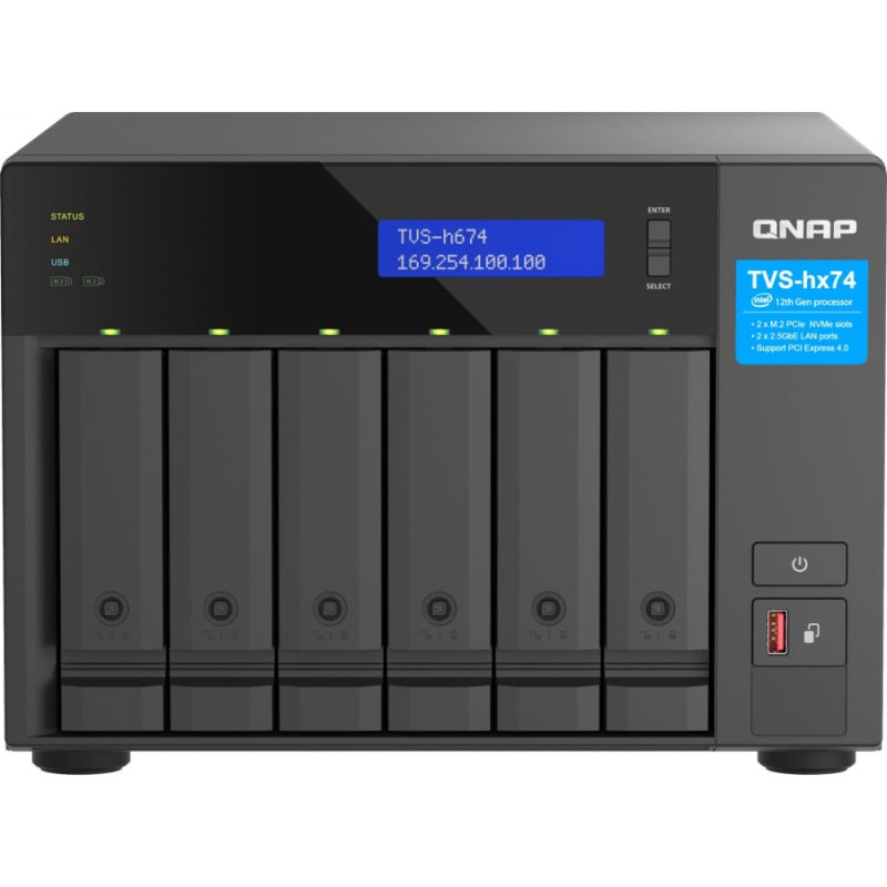 Qnap Serwer plików Qnap Serwer plików NAS QNAP TVS-h674T-i5-32G