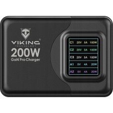 Viking Ładowarka Viking Viking nabíječka USB GaN 200W PD Pro