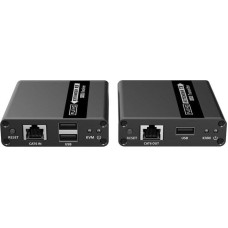 Premiumcord Kabel PremiumCord PremiumCord HDMI KVM extender FULL HD 1080p na 70m s přenosem USB