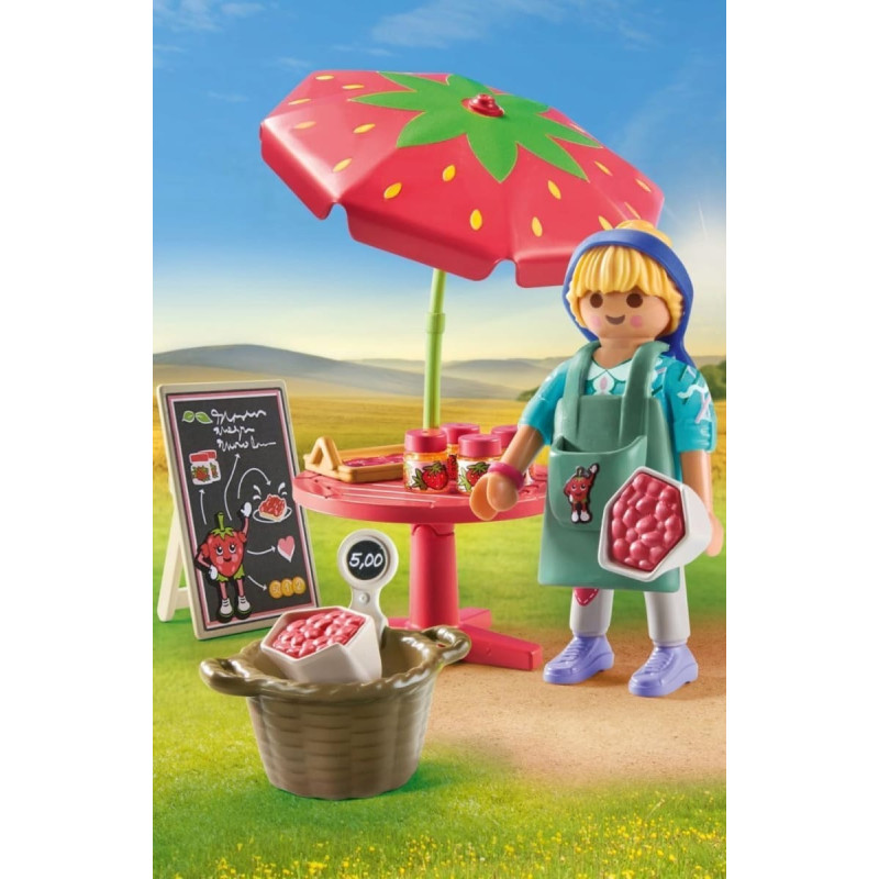 Playmobil Zestaw z figurkami Country 71445 Stragan z domowym dżemem