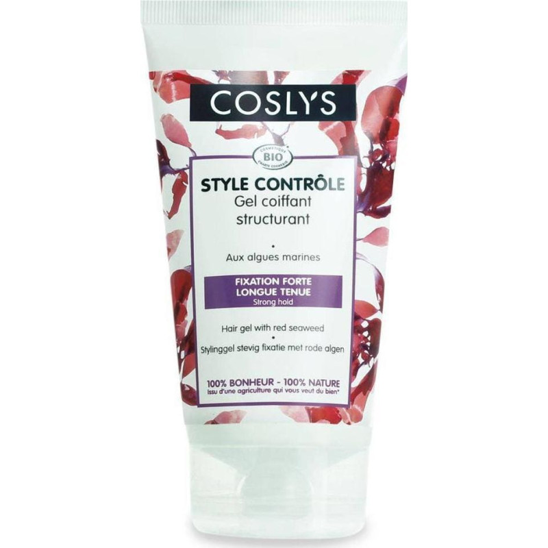 Coslys Coslys, Mocny żel do stylizacji włosów z ekstraktem z czerwonych alg, 150 ml