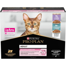 Purina PURINA Pro Plan Sterilised Wołowina i kurczak w sosie Multipack - mokra karma dla kota - 10x85 g