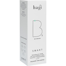 Hagi Cosmetics Smart B, naturalny krem do pielęgnacji cery tłustej i trądzikowej z niacynamidem 50 ml