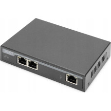 Digitus DIGITUS 2-Port Gigabit 4PPoE Extender, 802.3at, 60 W