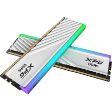 Adata Pamięć ADATA ADATA DDR5 - 48GB - 6000 - CL - 30 (2x 24 GB) dual kit, RAM (white, AX5U6000C3024G-DTLABRWH, Lancer Blade RGB, INTEL XMP, AMD EXPO)