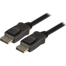 EFB Kabel EFB EFB DisplayPort Anschlusskabel 4K60HZ schwarz 10m DisplayPort 20-poliger Stecker auf 20-poliger Stecker vergoldete Kontakte