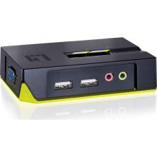 Levelone Przełącznik LevelOne KVM Switch LevelOne 2x USB KVM-0221 mit Audio - KVM-0221