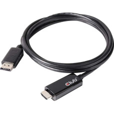 Club 3D Kabel Club 3D DisplayPort - HDMI 2m czarny (CAC-1082)